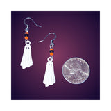 Boo-tiful Ghost Earrings for a Friendly Fright