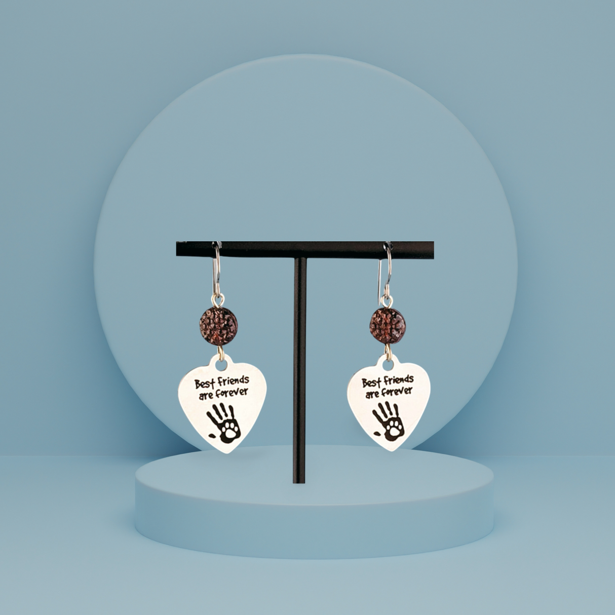 "Pawsitively" Perfect - Best Friends Forever Hypoallergenic Earrings