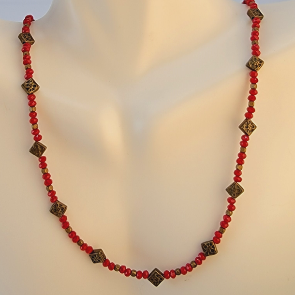 Handmade beaded necklaces deals