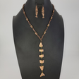 Fish-Eye Catching Chunky Necklace and Earring Set